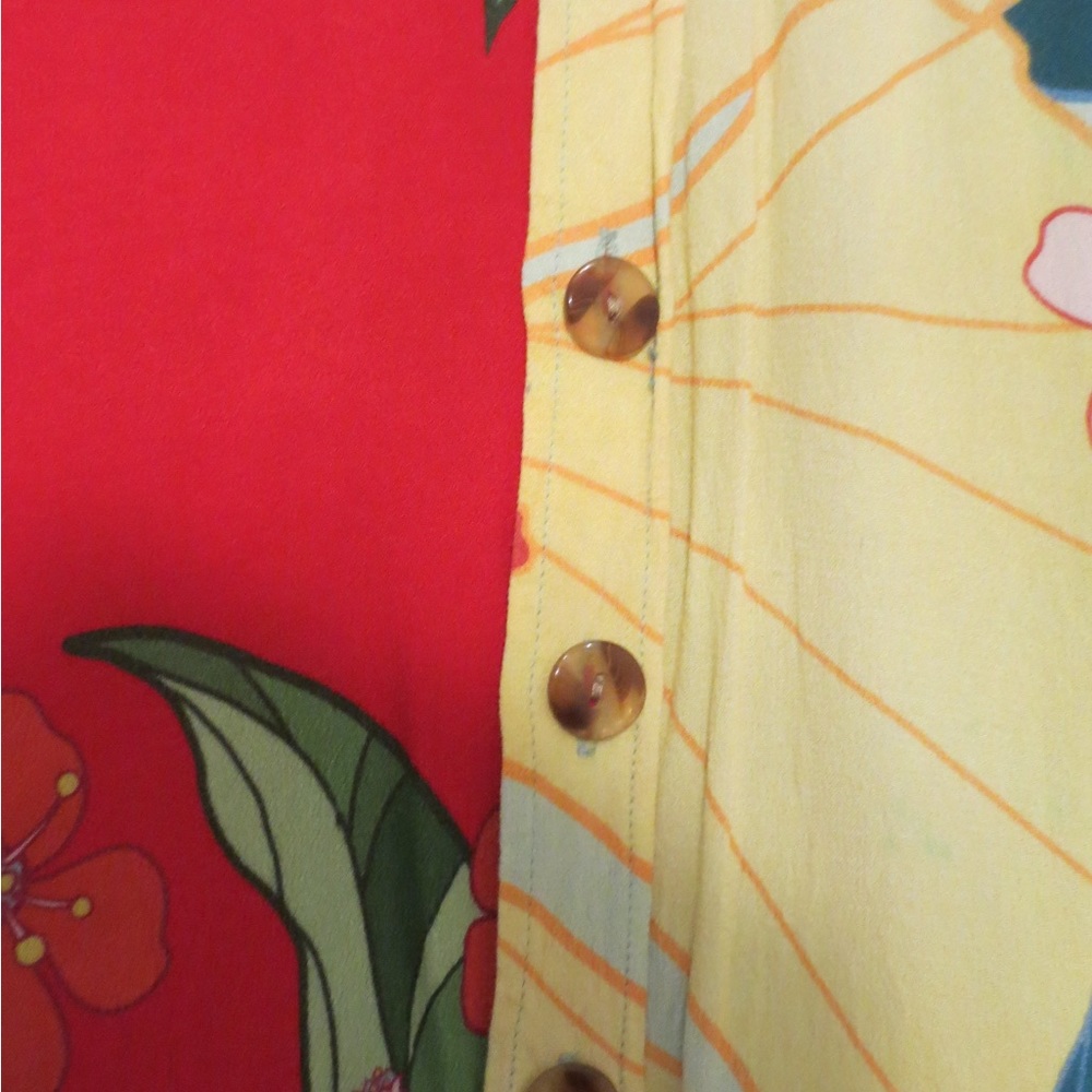 Farm Rio Button Down Collared Shirt - Picture 5 of 9